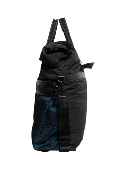 Pre-loved Bottega Veneta Nylon Padded Tote Bag, Black - view 2, Black