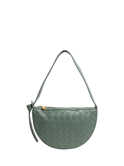 Pre-loved Bottega Veneta Sunrise Shoulder Bag, Green, Green