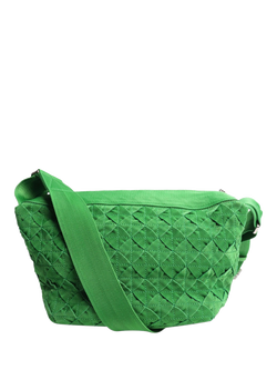 Pre-loved Bottega Veneta Woven Shoulder Bag, Green, Green