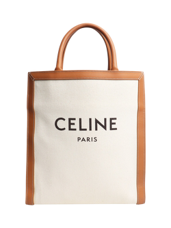 Pre-loved CELINE Cabas Vertical Shoulder Bag, Brown, Brown