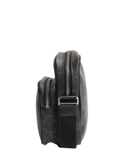 Pre-loved CELINE Triomphe Pouch Bag, Brown - view 2, Brown