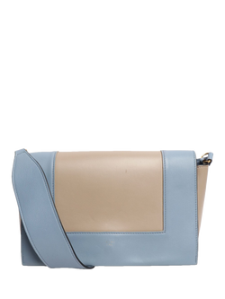 Pre-loved CELINE Medium Frame Shoulder Bag, Grey, Grey