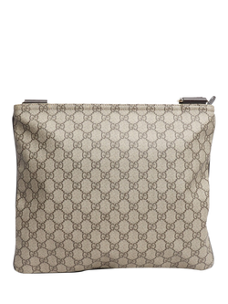 Pre-loved GUCCI GG Supreme Shoulder Bag, Brown - view 2, Brown