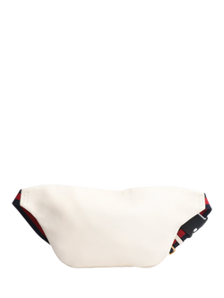 Pre-loved GUCCI Grained Calfskin Belt Bag, Cream - view 2, Cream