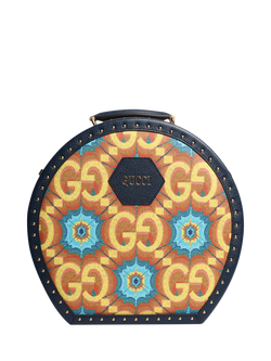 Pre-loved GUCCI GG Kaleidoscope Beauty Trunk, Orange, Orange