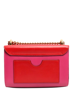 Pre-loved GUCCI Padlock Shoulder Bag, Red/Pink - view 2, Red/Pink