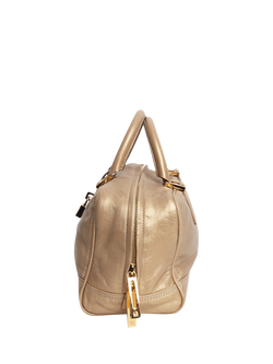 Pre-loved LOEWE Amazona Leather Bag, Gold - view 2, Gold