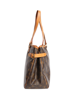 Pre-loved Louis Vuitton 2009 Monogram Batignolles Horizontal Tote Bag, Brown - view 2, Brown