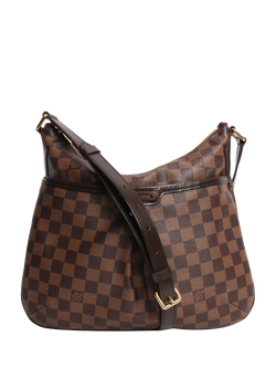 Pre-loved Louis Vuitton 2011 Damier Ebene Bloomsbury Bag, Brown, Brown