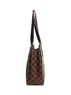 Pre-loved Louis Vuitton Vintage 2000 Damier Ebene Parioli GM Tote Bag, Brown - view 2, Brown