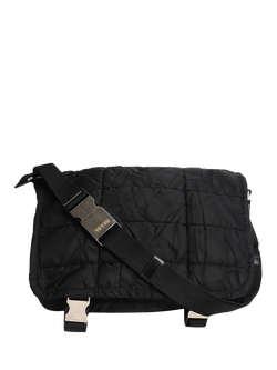 Pre-loved Prada Nylon Puffer Messenger Bag, Black, Black