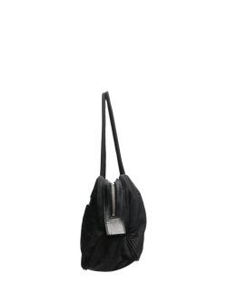 Pre-loved Prada Nylon Top Handle Bag, Black - view 2, Black