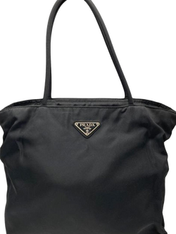 Pre-loved Prada Nylon Tote Bag, Black, Black