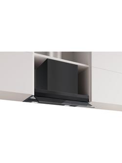 Bosch DBB67DP60B Integrated 60cm Cooker Hood, Matt Black, Matt Black