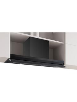 Bosch DBB97DP60B Integrated 60cm Cooker Hood, Matt Black, Matt Black