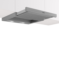 Bosch DFM063W57B Integrated 60cm Cooker Hood, Silver, Silver