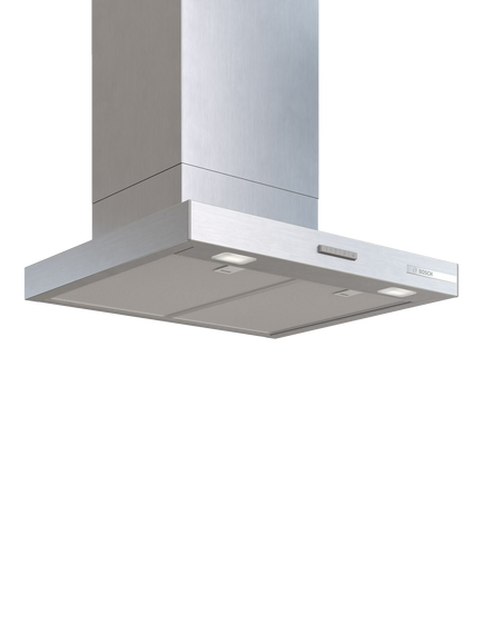 Bosch Series 4 DWB65CC30B Integrated 60cm Cooker Hood, Stainless Steel, Stainless Steel