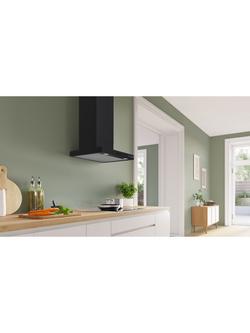Bosch DWB65CC60B 60cm Cooker Hood, Matt Black - view 2, Matt Black