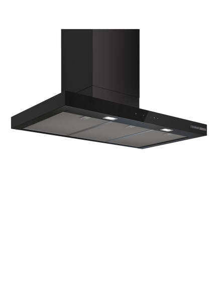 Bosch Series 6 DWB97DN60B 90cm Box Chimney Cooker Hood, Matt Black, Matt Black
