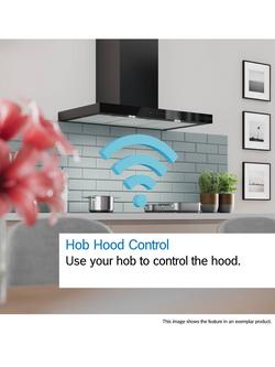 Bosch Series 6 DWB97DN60B 90cm Cooker Hood, Matt Black - view 2, Matt Black