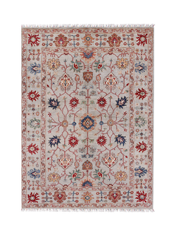 Gooch Luxury Sultani Majestic Hand Knotted Pure Wool Rug, Grey