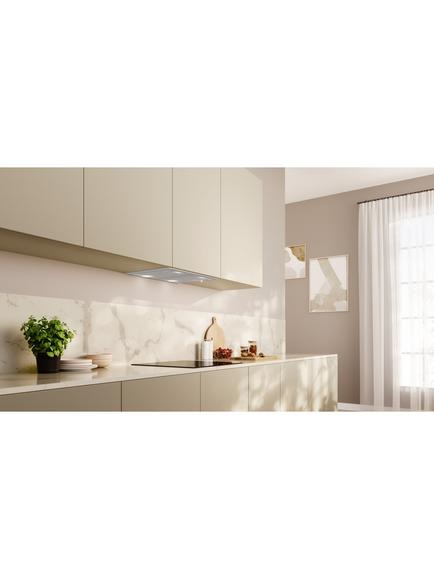 Neff N30 D5655X2GB 53cm Canopy Cooker Hood, Silver - view 2, Silver