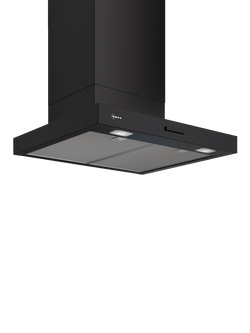 Neff D65BCC2S0B 60cm Cooker Hood, Matt Black, Matt Black