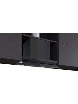 Siemens iQ700 LJ68BET60B 60cm Integrated Cooker Hood, Matt Black, Matt Black