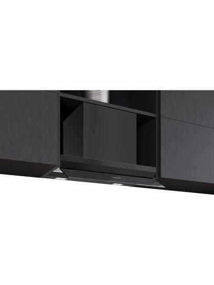 Siemens iQ700 LJ68BET60B 60cm Integrated Design Cooker Hood, Matt Black, Matt Black