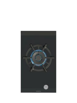 Siemens ER3A6AI10 Gas Hob, Black, Black