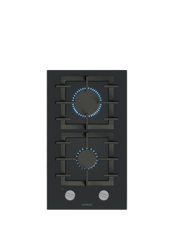 Siemens ER3A6BI40 Gas Hob, Black, Black