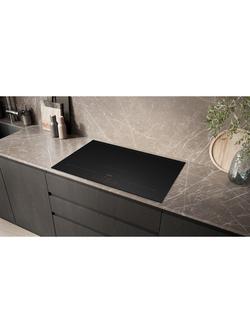 Siemens iQ700 EX81AHYC1E 80cm Vented flexInduction Hob with fryingSensor Pro, Matt Black - view 2, Matt Black