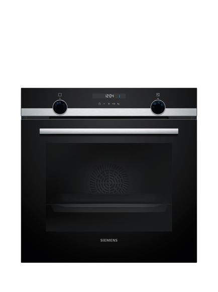 Siemens IQ500 HB537GBS3B Built In Electric Single Oven, Stainless Steel, Stainless Steel