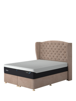 TEMPUR® OUTLET Suffolk Divan Base, Single, Like New, Stone, Stone