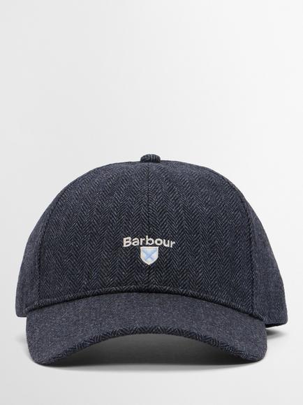 Barbour Barlow Wool Blend Herringbone Cap, Olive Green, Olive Green