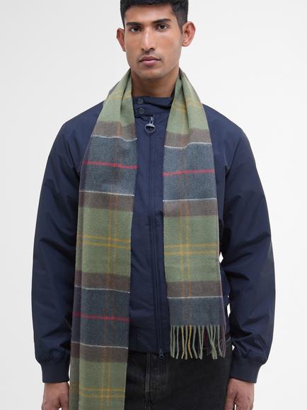 Barbour Cashmere Scarf, Classic Tartan - view 2, Classic Tartan