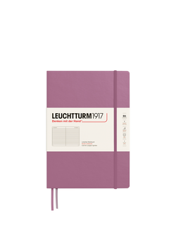 LEUCHTTURM1917 B5 Ruled Hardcover Notebook, Pink, Pink