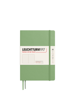 LEUCHTTURM1917 A5 Dotted Hardcover Notebook, Green, Green