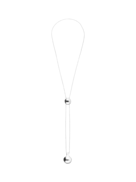UNOde50 Long Adjustable Weight Necklace, Silver