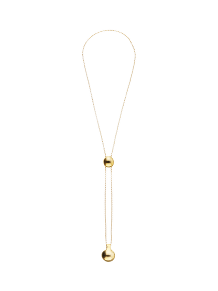 UNOde50 Long Adjustable Weight Necklace, Gold