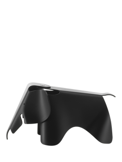 Vitra Eames Elephant Small Ornament, Deep Black, Deep Black