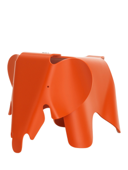 Vitra Eames Elephant Small Ornament, Red Orange, Red Orange
