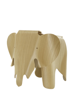Vitra Eames Wood Elephant Ornament, Chestnut - view 2, Chestnut