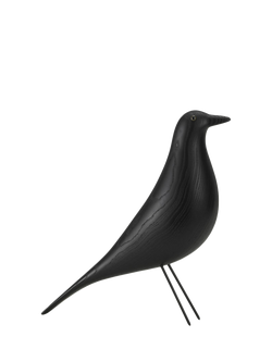 Vitra Eames House Wood Bird Ornament, Black Ash, Ash Balck