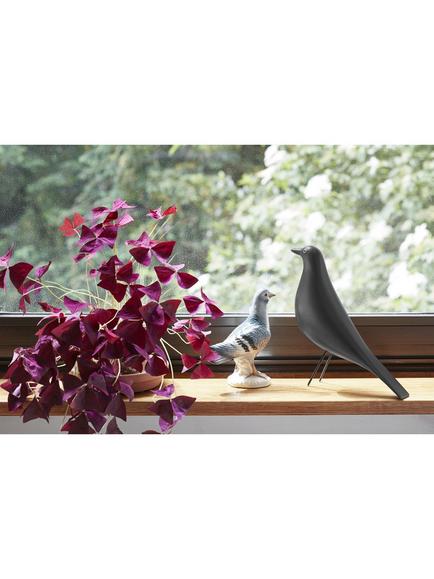 Vitra Eames House Wood Bird Ornament, Black Ash - view 2, Ash Balck