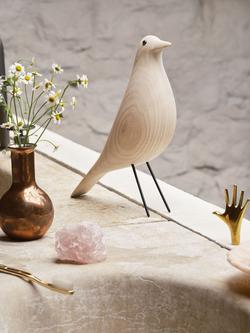 Vitra Eames House Wood Bird Ornament, Cotton White Ash - view 2, Ash Cotton White