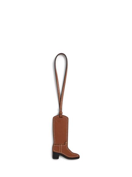 Ralph Lauren Leather Western Boot Charm, Lauren Tan, Lauren Tan