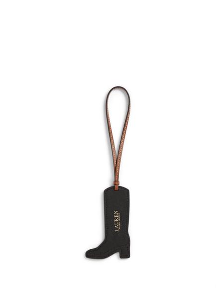 Ralph Lauren Leather Western Boot Charm, Lauren Tan - view 2, Lauren Tan