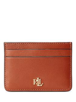 Lauren Ralph Lauren Leather Card Holder, Lauren Tan, Lauren Tan