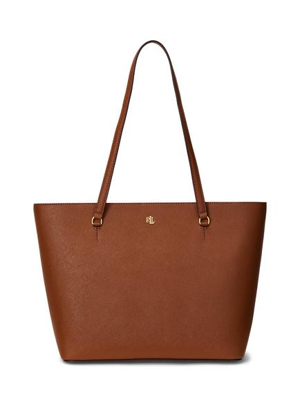 Lauren Ralph Lauren Medium Karly Tote Bag, Lauren Tan